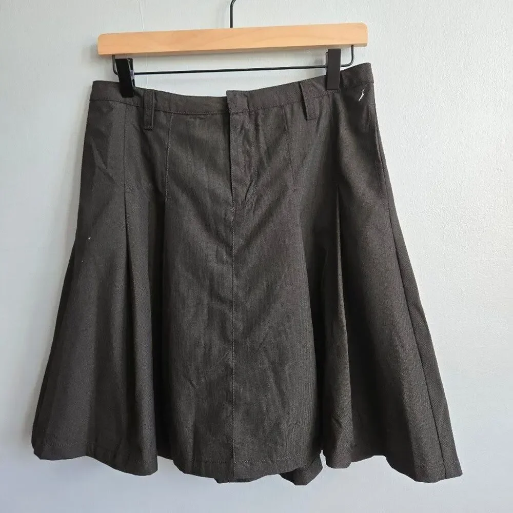 Free‎ People We The Free Suiting Pleated Mini Skirt Size 2 NWOT - Picture 3 of 6